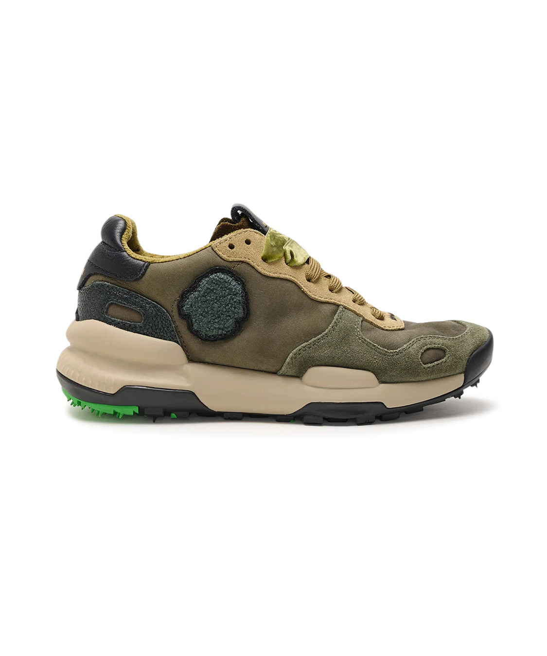 Sneakers Basse Chacrona Premium SATORISAN Donna - Rush Green
