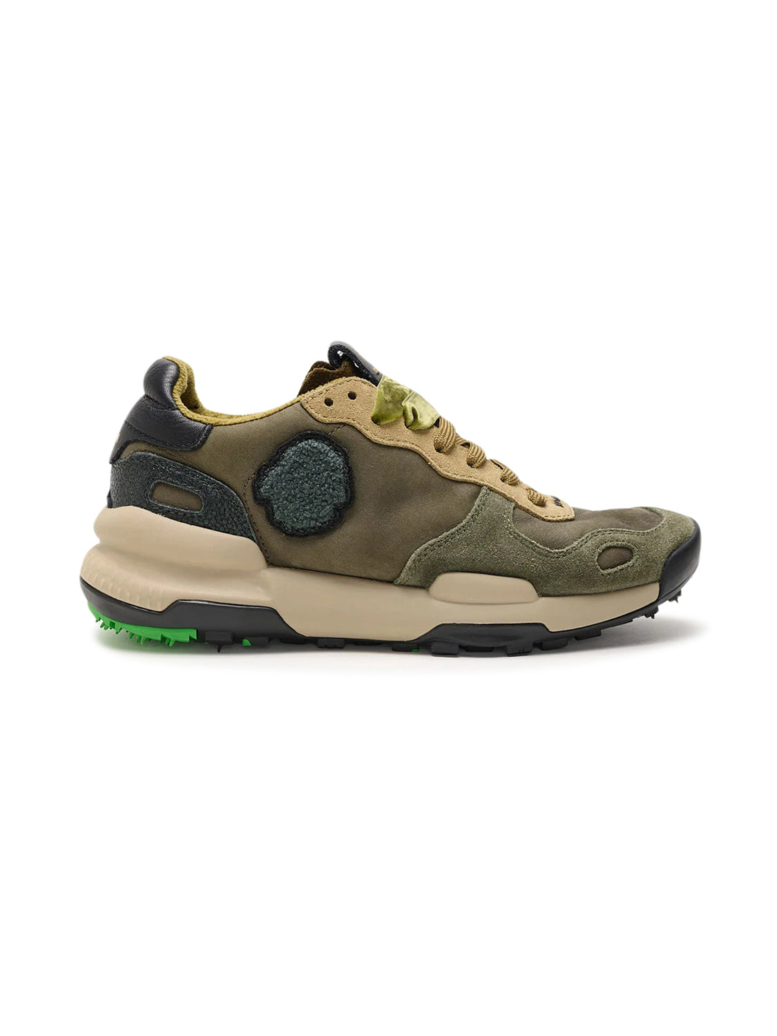 Sneakers Basse Chacrona Premium SATORISAN Donna - Rush Green
