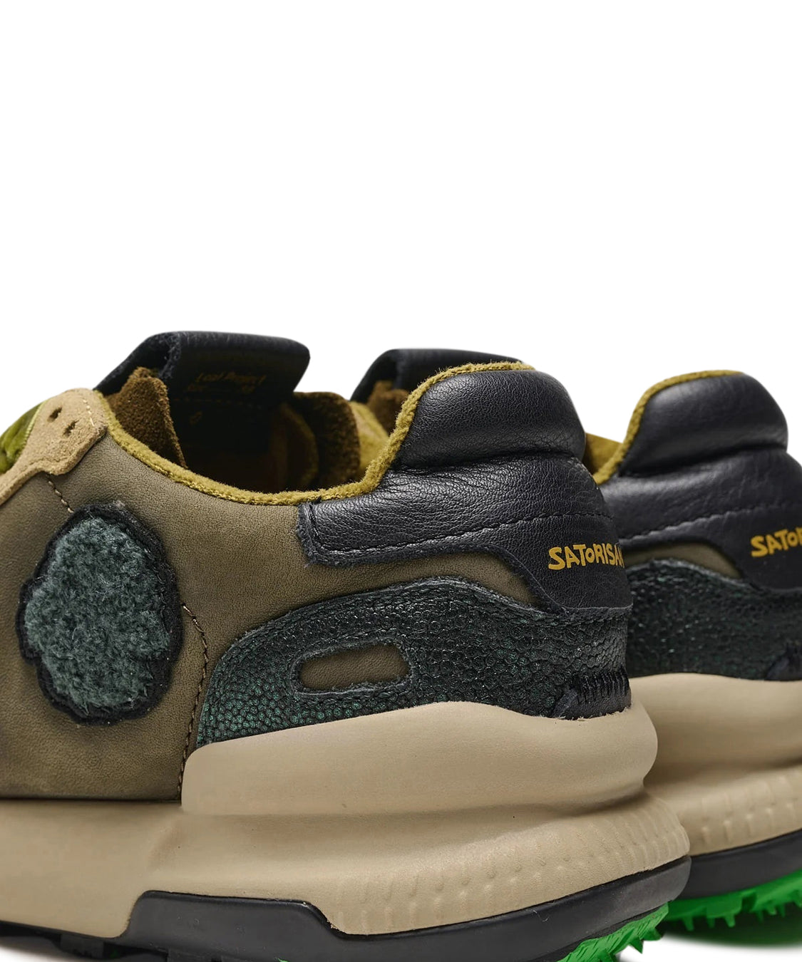 Sneakers Basse Chacrona Premium SATORISAN Donna - Rush Green