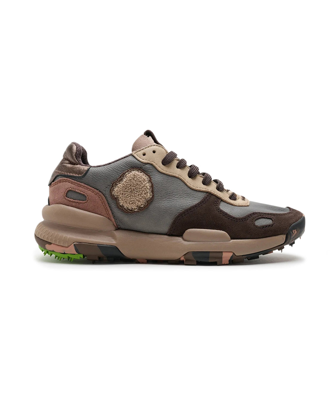 Sneakers Basse Chacrona Premium SATORISAN Donna - Wandering Grey