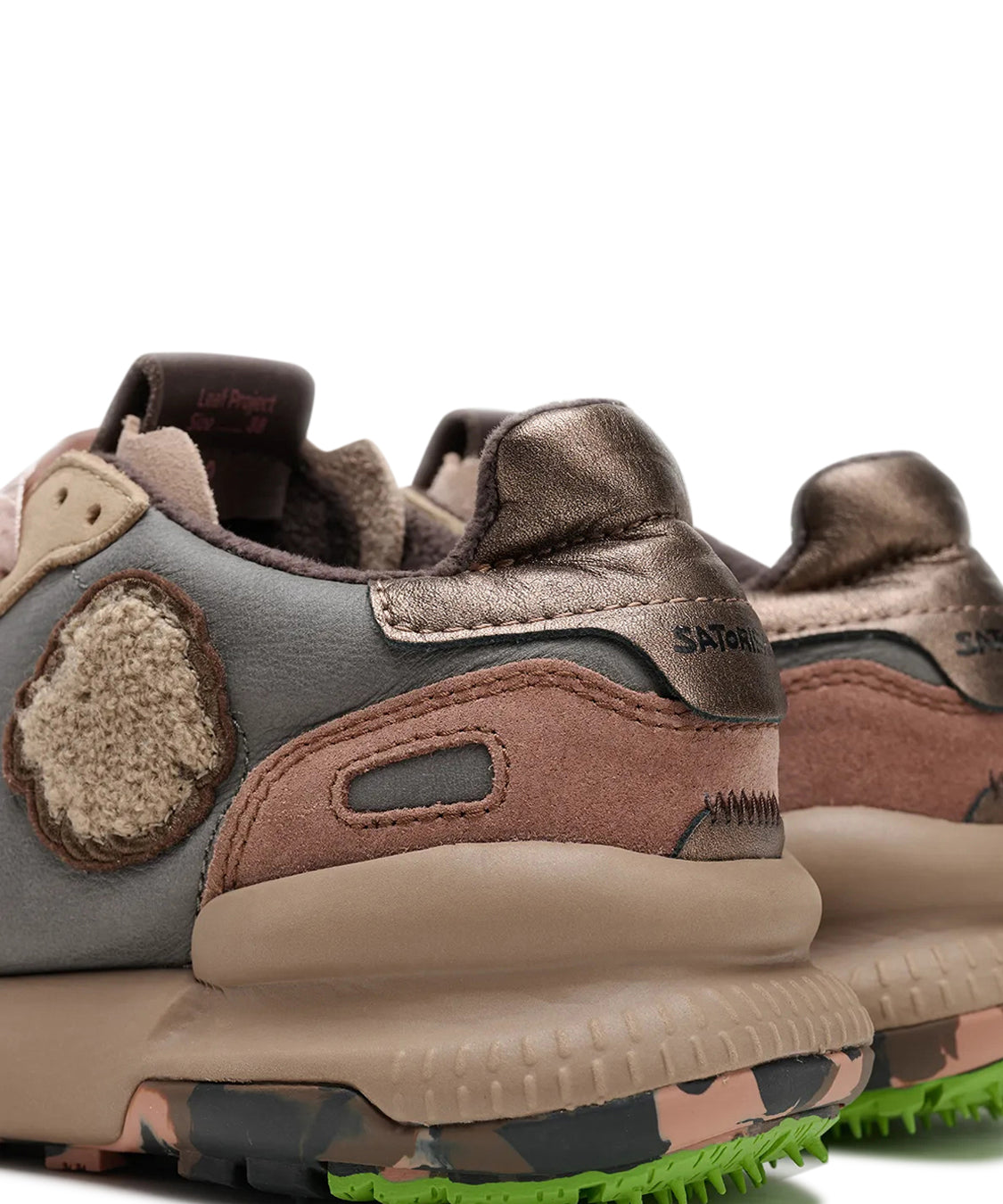 Sneakers Basse Chacrona Premium SATORISAN Donna - Wandering Grey