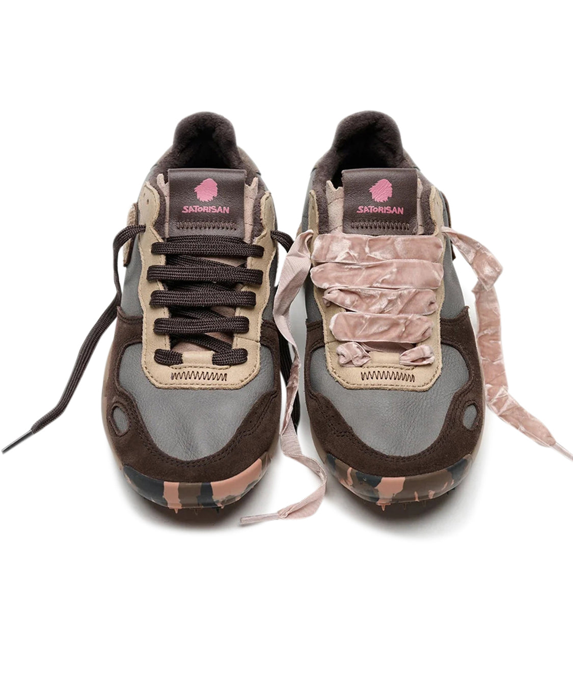 Sneakers Basse Chacrona Premium SATORISAN Donna - Wandering Grey