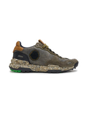 Sneakers Basse Chacrona Premium SATORISAN Uomo - Khakies/Black