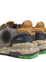 Sneakers Basse Chacrona Premium SATORISAN Uomo - Khakies/Black