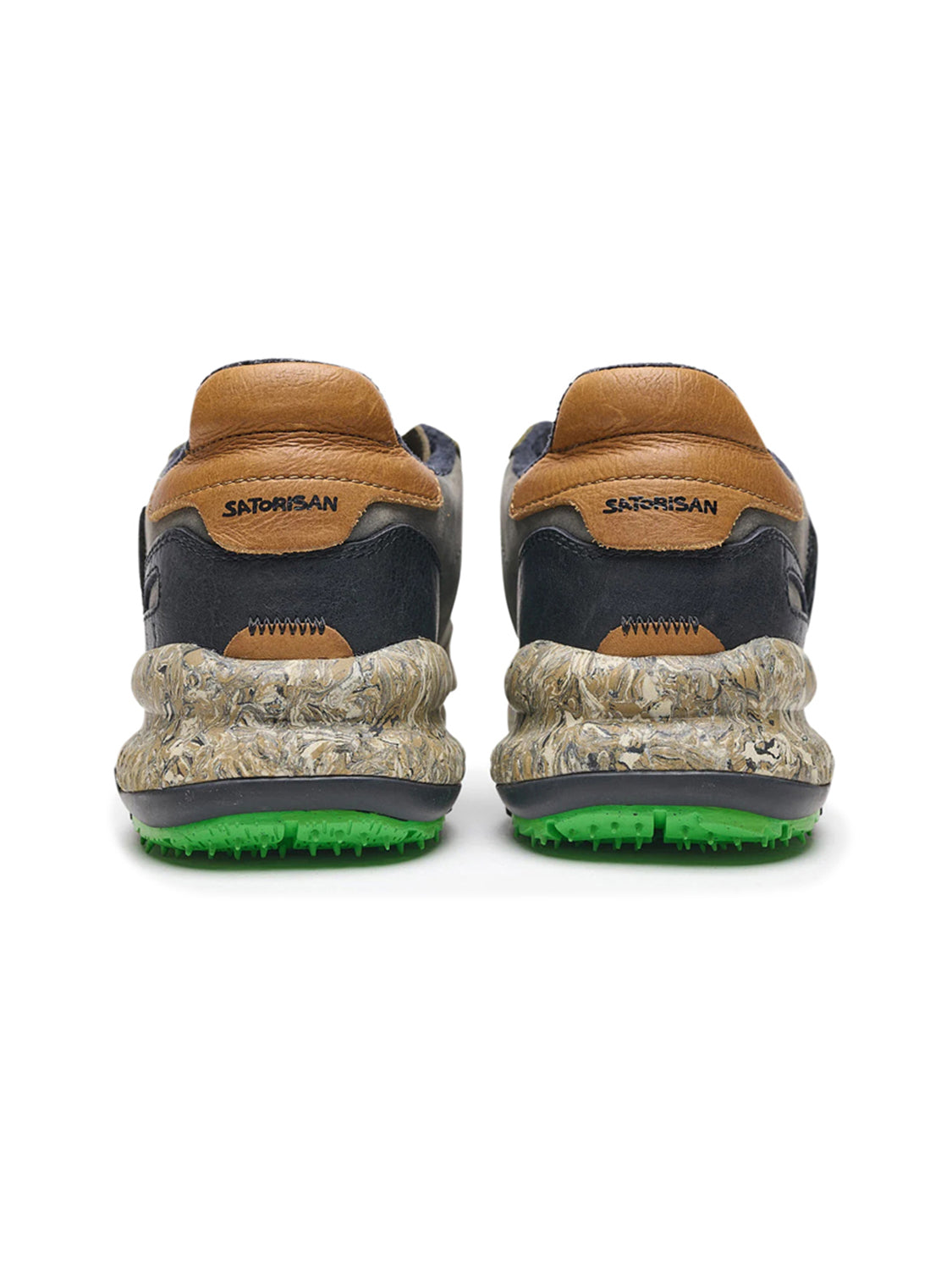 Sneakers Basse Chacrona Premium SATORISAN Uomo - Khakies/Black