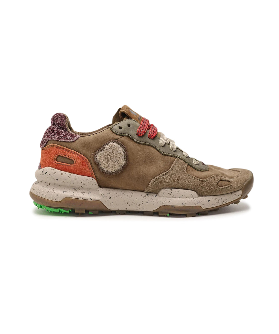 Sneakers Basse Chacrona Premium SATORISAN Uomo - Mid Brown