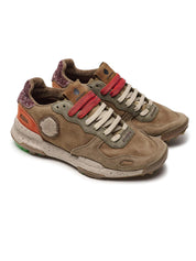 Sneakers Basse Chacrona Premium SATORISAN Uomo - Mid Brown
