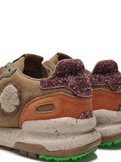 Sneakers Basse Chacrona Premium SATORISAN Uomo - Mid Brown