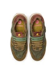 Sneakers Basse Chacrona Premium SATORISAN Uomo - Dark Green