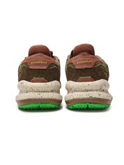 Sneakers Basse Chacrona Premium SATORISAN Uomo - Dark Green