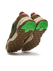 Sneakers Basse Chacrona Premium SATORISAN Uomo - Dark Green