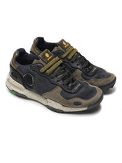 Sneakers Basse Chacrona Premium SATORISAN Uomo - Black/Khaki