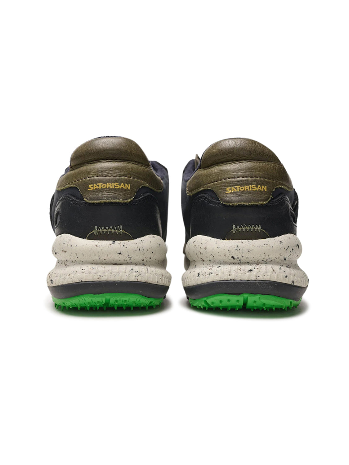 Sneakers Basse Chacrona Premium SATORISAN Uomo - Black/Khaki