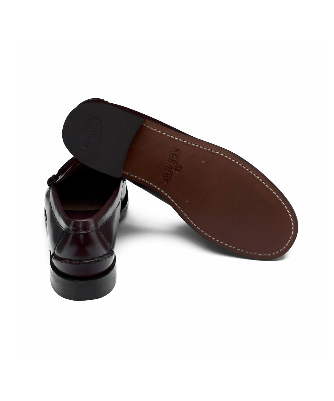 Mocassini Classic Dan SEBAGO Uomo - Brown Burgundy