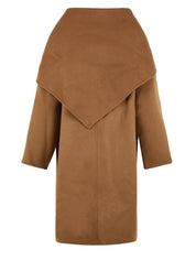 Cappotto doppiopetto bandana SOLOTRE Donna - Beige