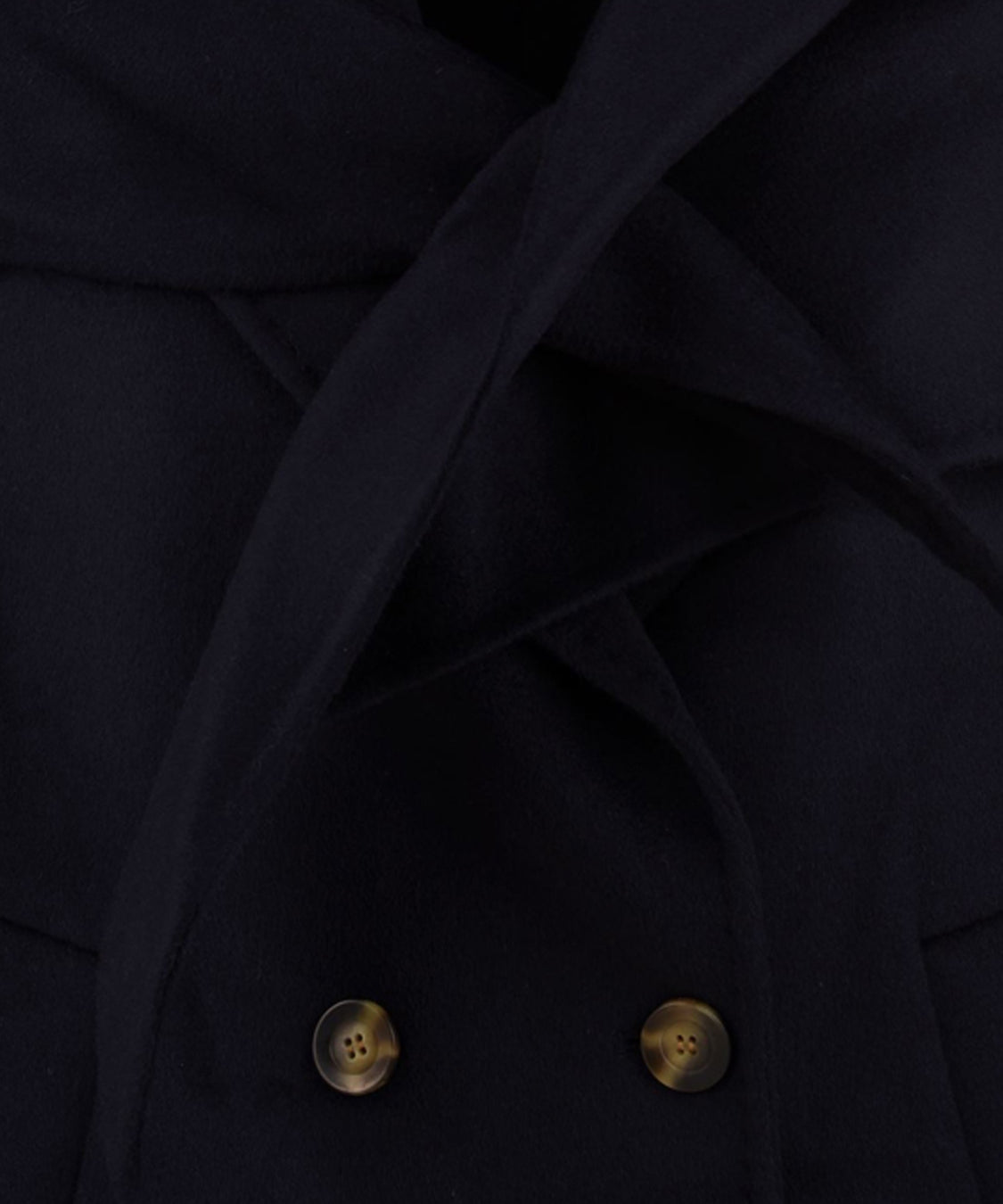 Cappotto doppiopetto bandana SOLOTRE Donna - Blue