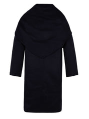 Cappotto doppiopetto bandana SOLOTRE Donna - Blue