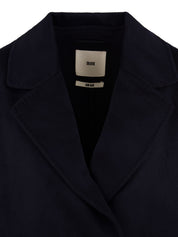 Cappotto doppiopetto bandana SOLOTRE Donna - Blue