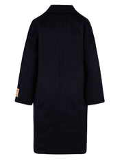 Cappotto doppiopetto bandana SOLOTRE Donna - Blue