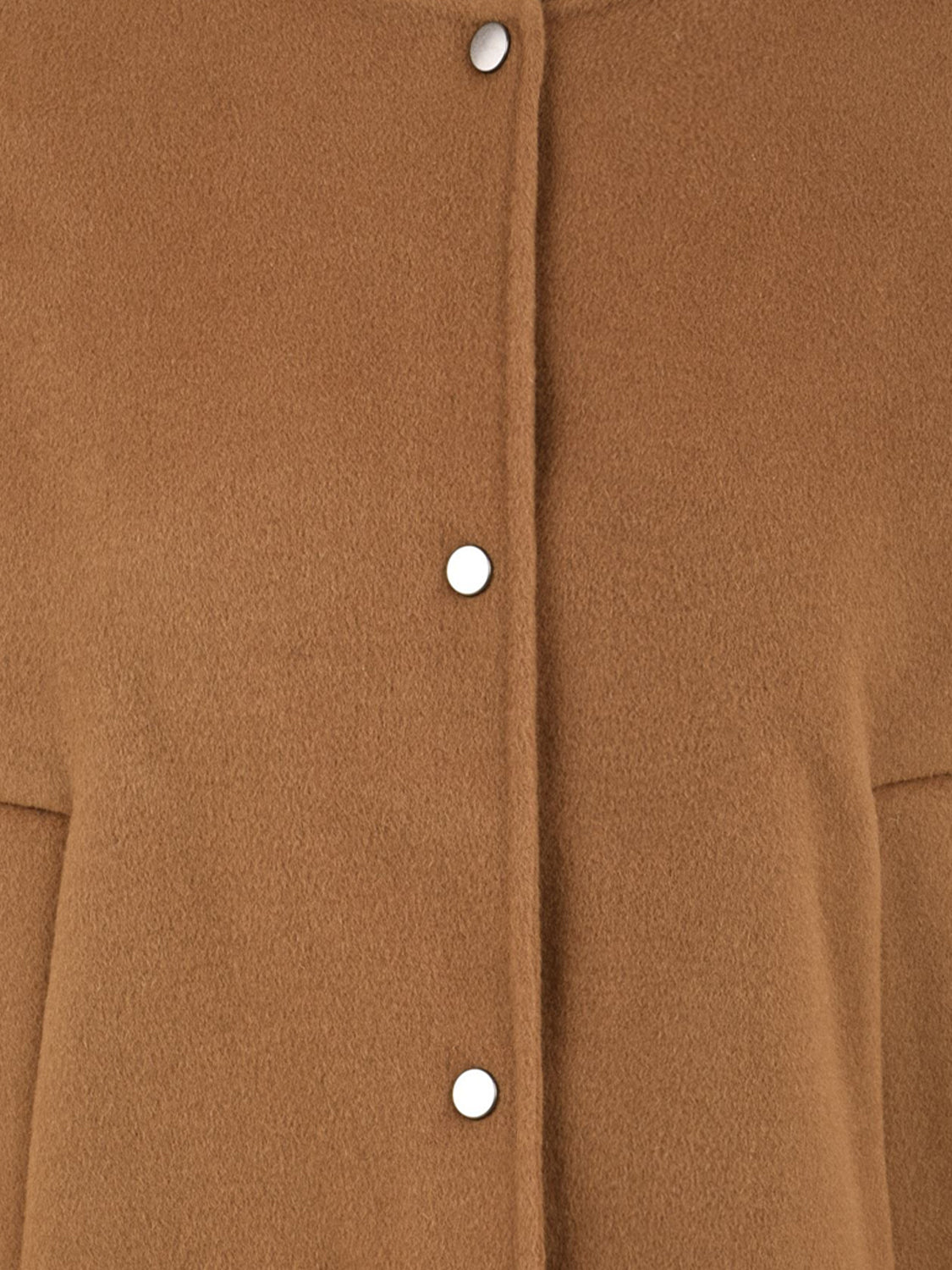Cappotto stile bomber cropped SOLOTRE Donna - Beige