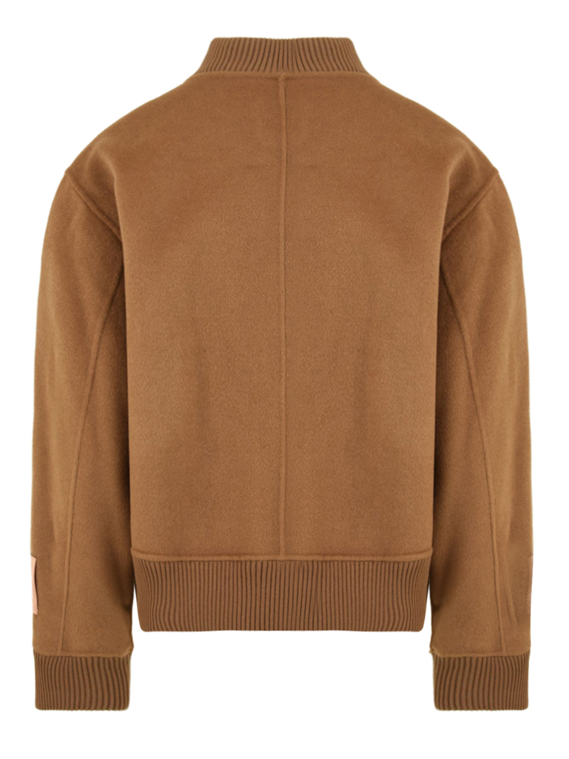 Cappotto stile bomber cropped SOLOTRE Donna - Beige