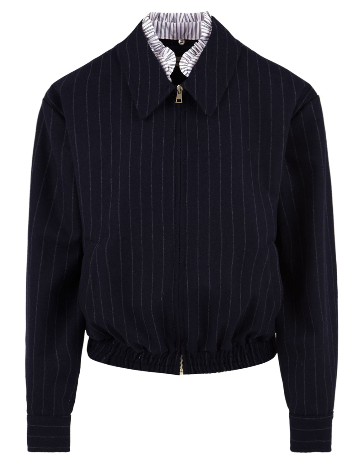 Giacca bomber con colletto removibile SOLOTRE Donna - Blue