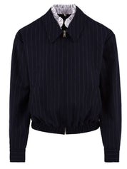 Giacca bomber con colletto removibile SOLOTRE Donna - Blue
