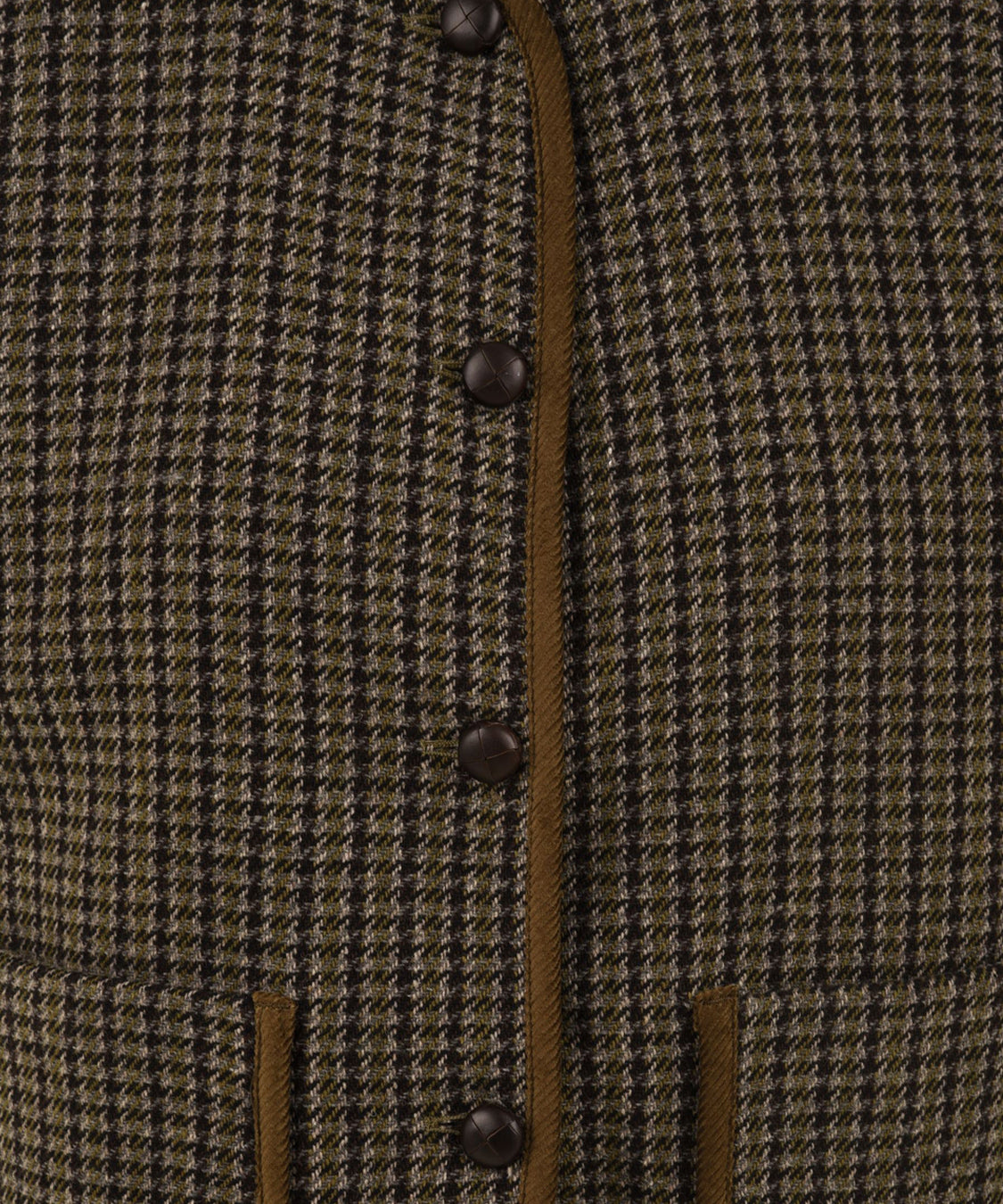 Gilet con tasconi SOLOTRE Donna - Marrone