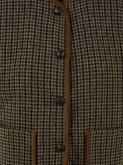 Gilet con tasconi SOLOTRE Donna - Marrone