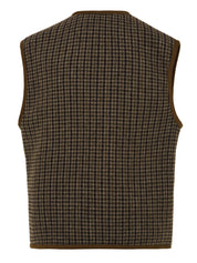 Gilet con tasconi SOLOTRE Donna - Marrone