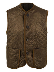 Gilet con tasconi SOLOTRE Donna - Marrone