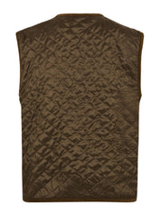 Gilet con tasconi SOLOTRE Donna - Marrone