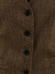 Gilet SOLOTRE Donna - Marrone