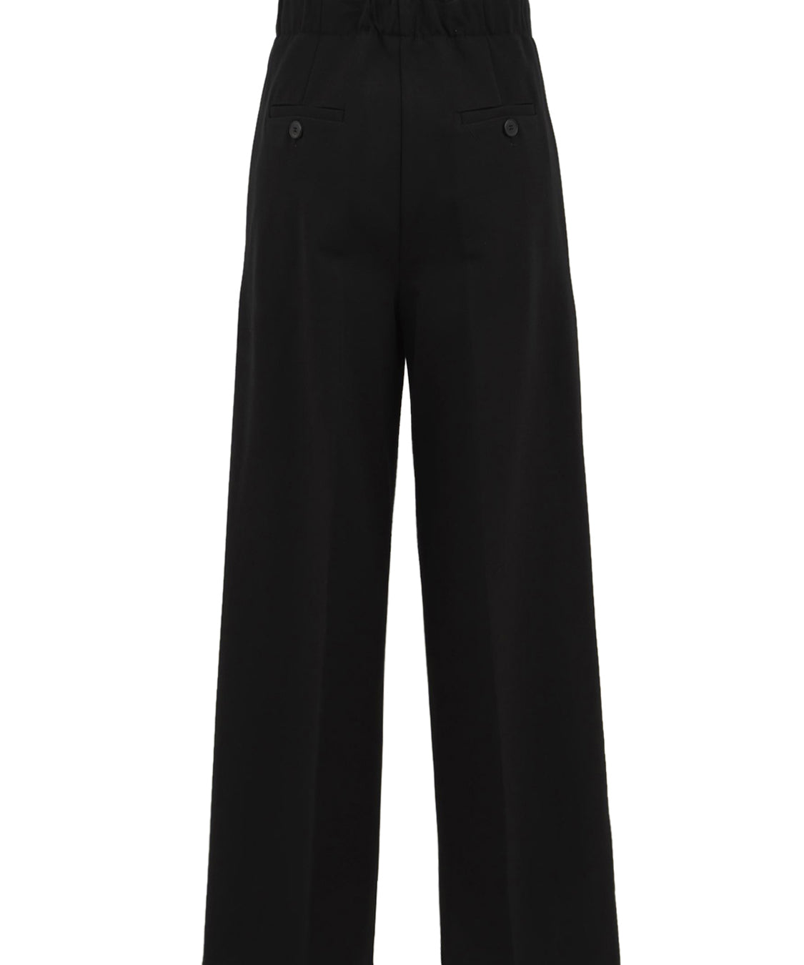 Pantalone a palazzo elastico SOLOTRE Donna - Nero