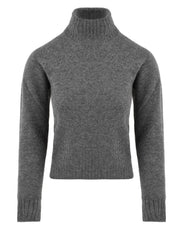 Maglione dolcevita SOLOTRE Donna - Stone