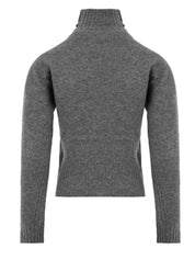 Maglione dolcevita SOLOTRE Donna - Stone