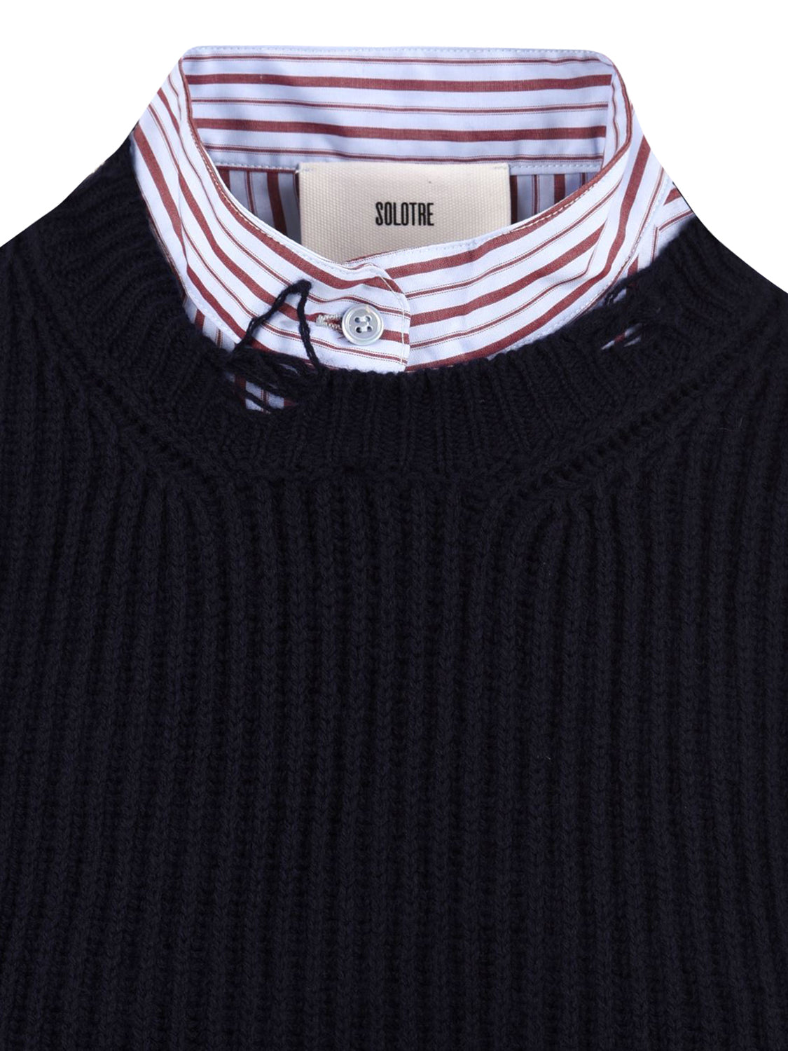 Maglione SOLOTRE Donna - Blu/Black