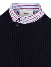 Maglione SOLOTRE Donna - Blu/Black
