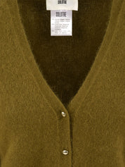 Cardigan con scollo a V SOLOTRE Donna - Verde
