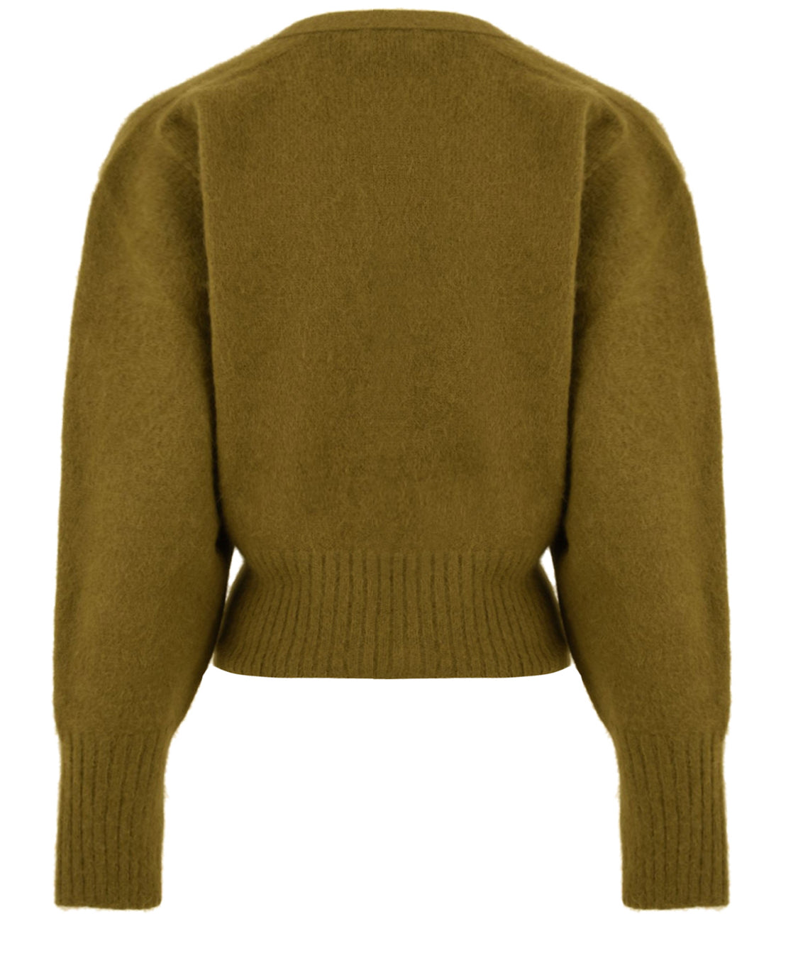 Cardigan con scollo a V SOLOTRE Donna - Verde