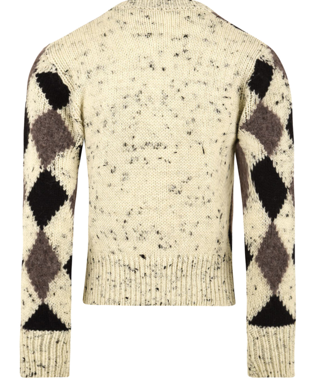 Cardigan a rombi SOLOTRE Donna - Butter