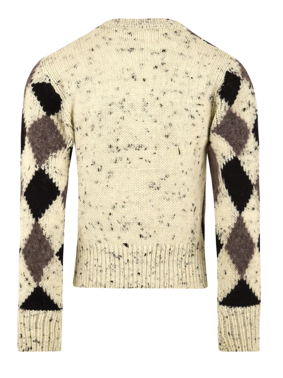 Cardigan a rombi SOLOTRE Donna - Butter