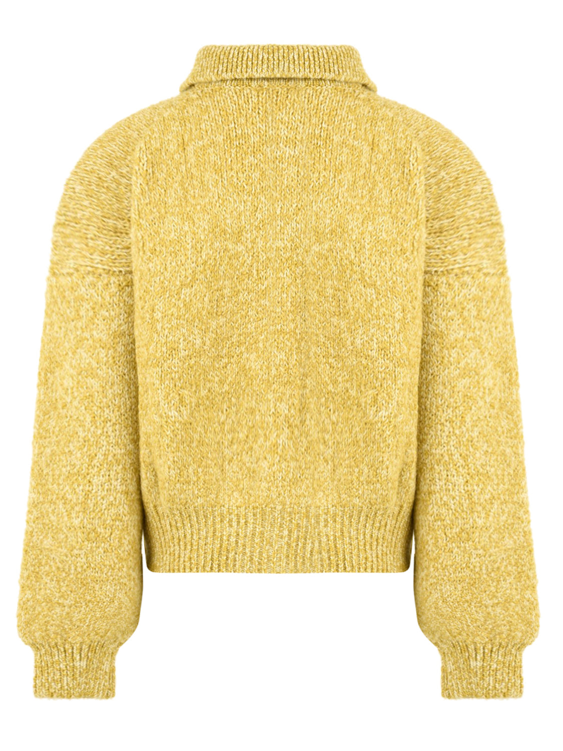 Cardigan con colletto SOLOTRE Donna - Giallo