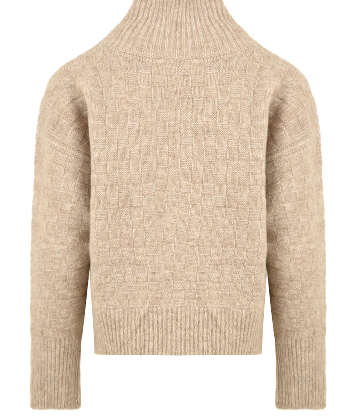 Maglione a collo alto SOLOTRE Donna - Beige