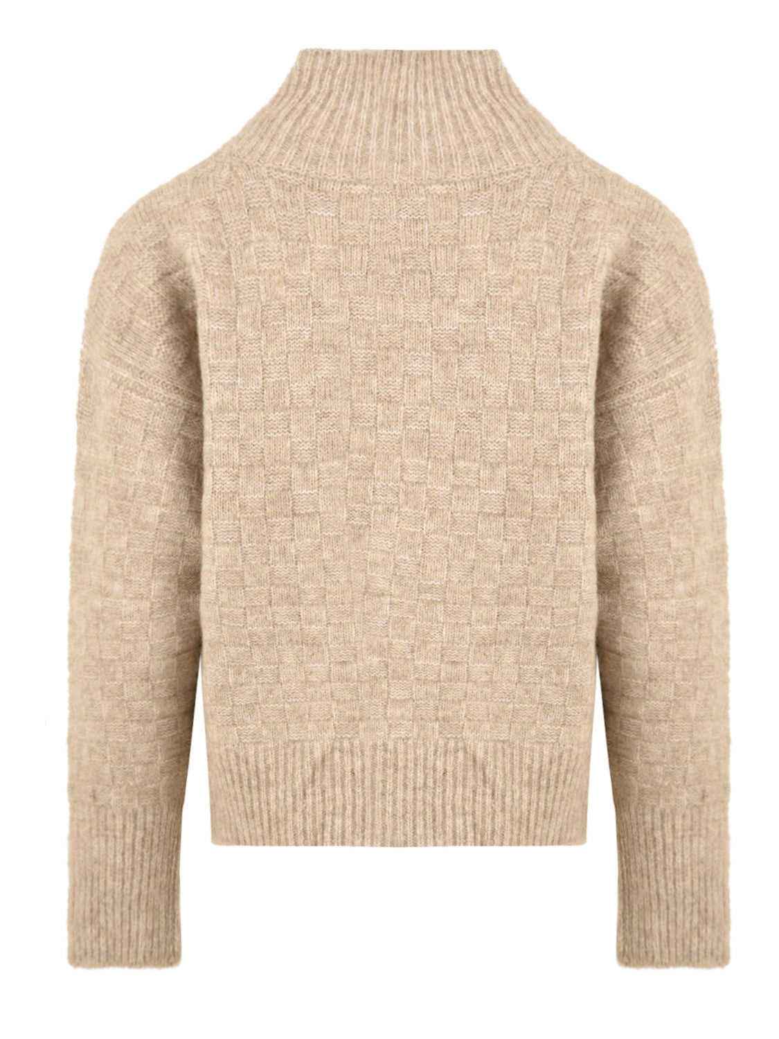 Maglione a collo alto SOLOTRE Donna - Beige