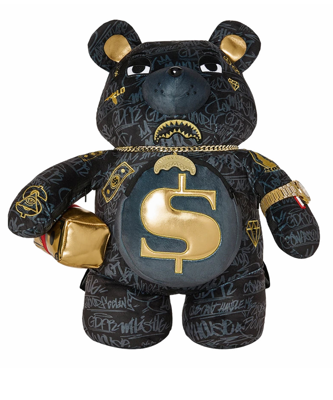 Zaino Flo Rida Moneybear SPRAYGROUND Unisex - Nero