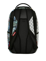 Zaino Cream Check Full Of Cash SPRAYGROUND Unisex - Beige