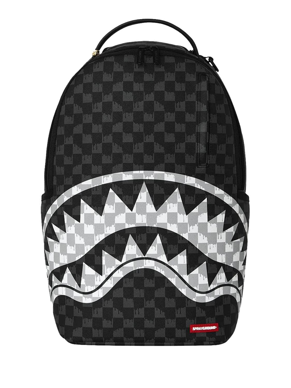 Zaino Drip Check Shark SPRAYGROUND Unisex - Nero