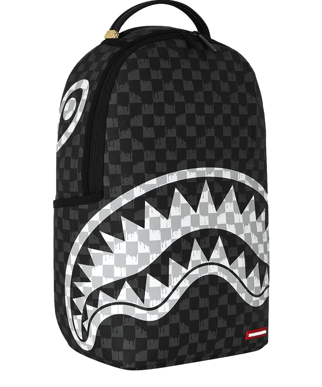 Zaino Drip Check Shark SPRAYGROUND Unisex - Nero
