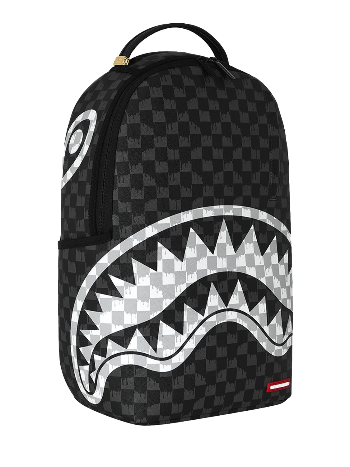 Zaino Drip Check Shark SPRAYGROUND Unisex - Nero